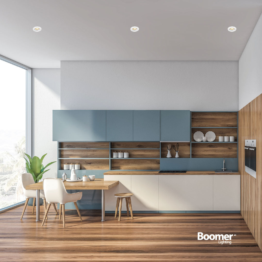 EMPOTRABLE Y4R5 DIRIGIBLE REDONDO NEGRO BASE MR16, ALUMINIO