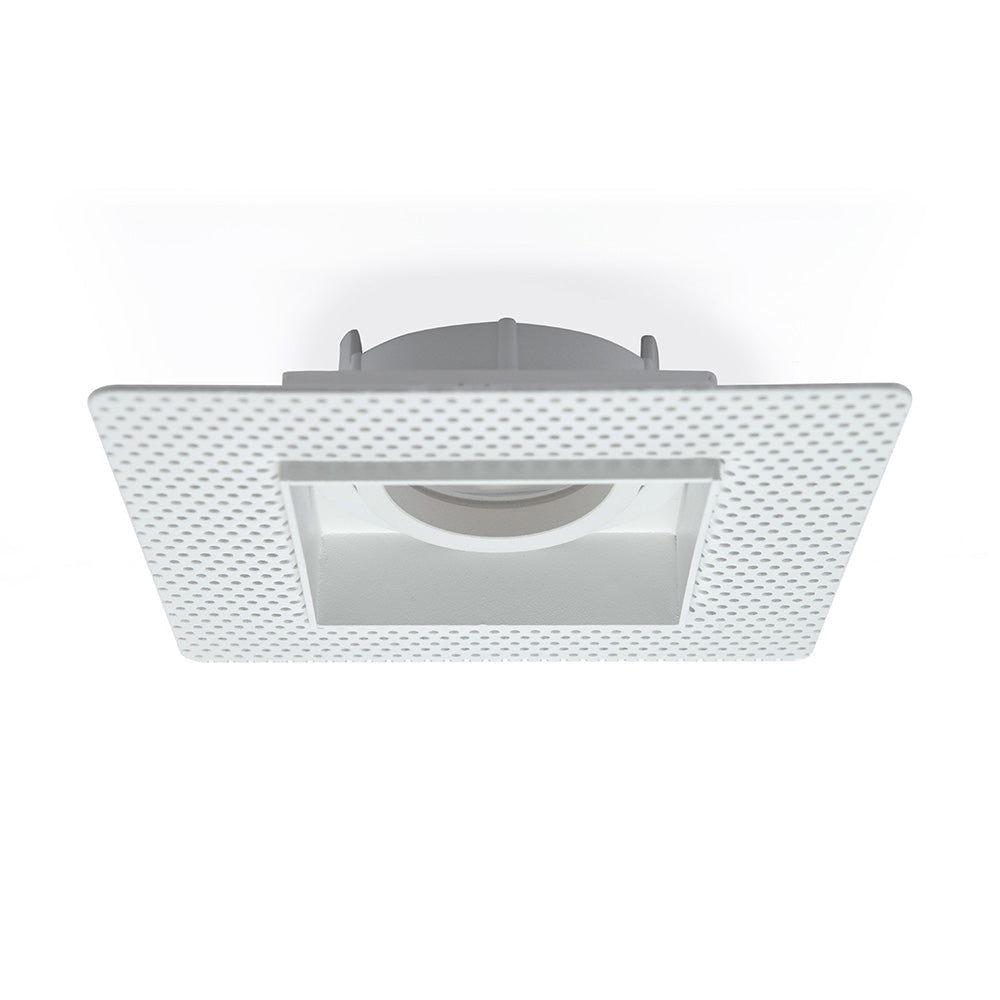 EMPOTRABLE Y5SD CUADRADO BLANCO, BASE MR16, ALUMINIO