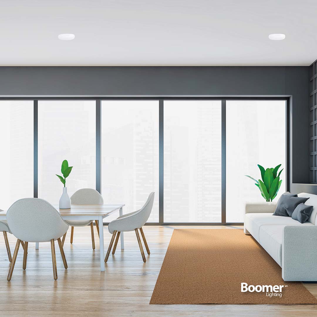 LÁMPARA PANEL LED REDONDO PARA SOBREPONER, 18W, LUZ FRÍA