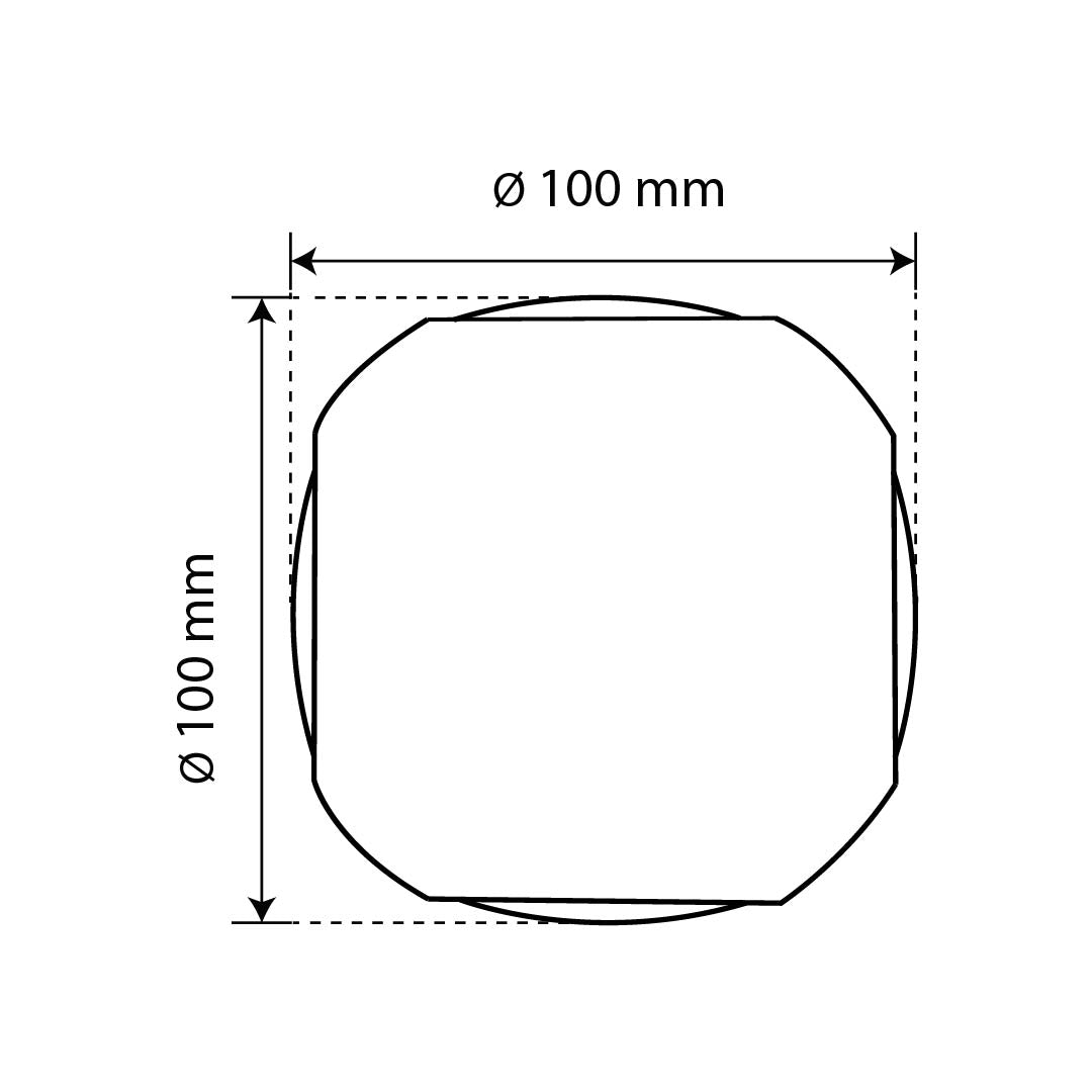 ARBOTANTE PARA PARED G4, 12W, LUZ CÁLIDA, 1080LM, EXTERIOR
