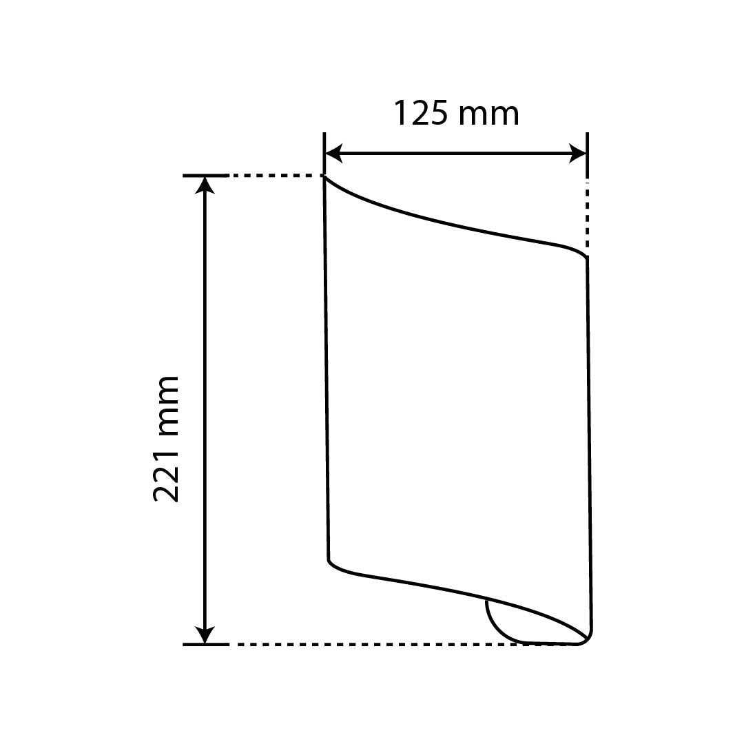 ARBOTANTE PARA PARED SLYCE, 10W, LUZ CÁLIDA, 900LM, EXTERIOR