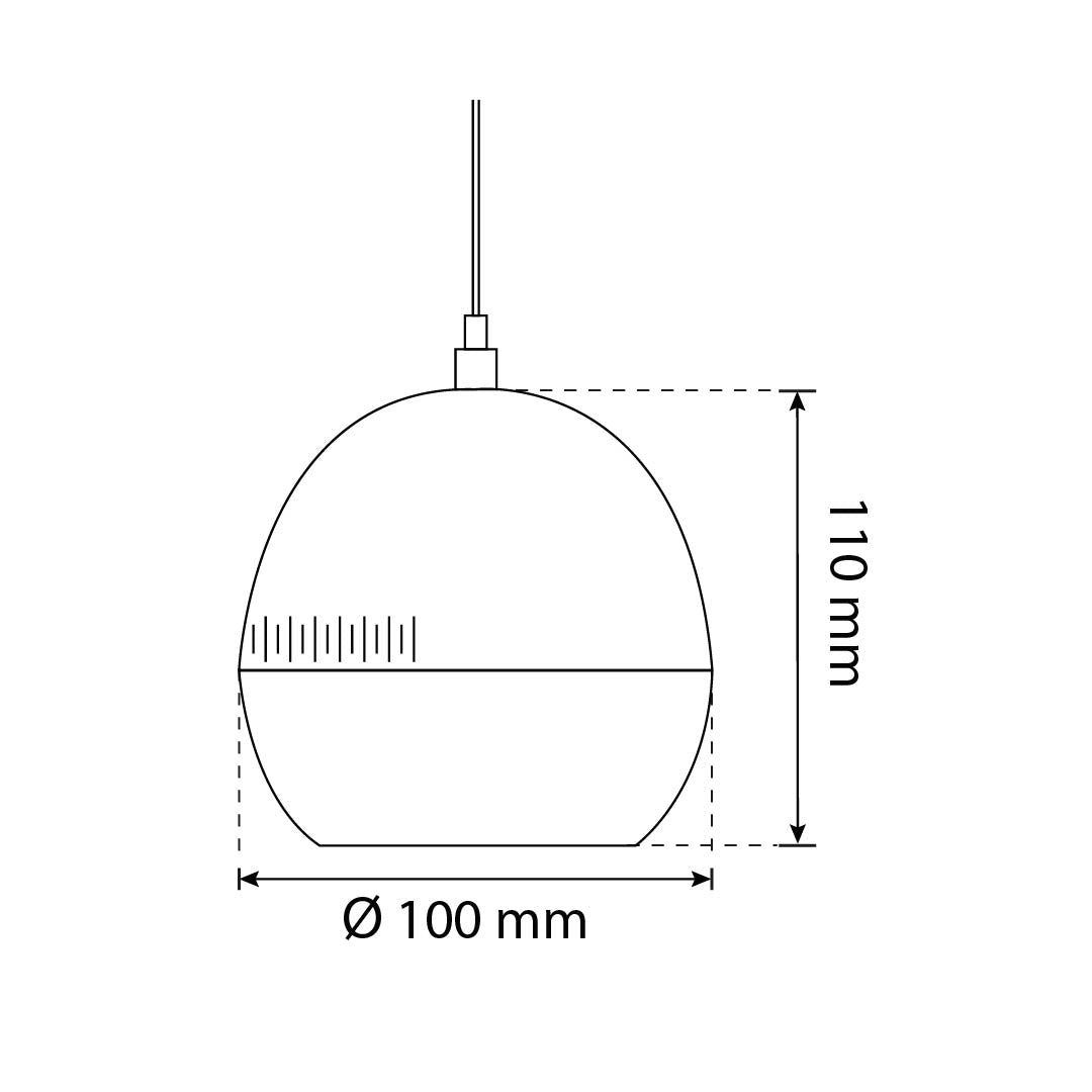 LUMINARIO HS-ION APPLE ADJ. ZOOM NEGRO, 10W, 4000K, 940LM