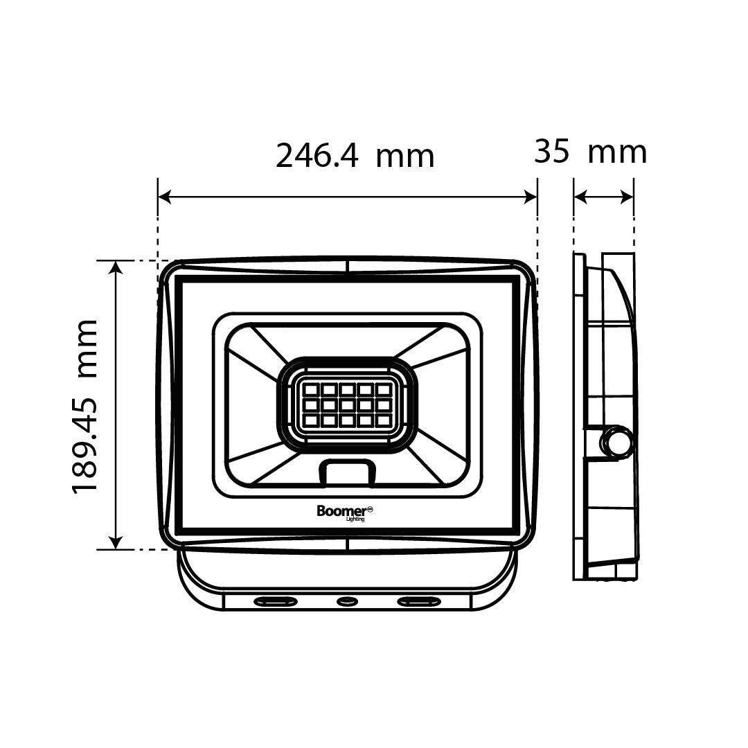 REFLECTOR PROYECTOR 100W IP65, IK07, 6kV SBT, 6500K, 11000LM