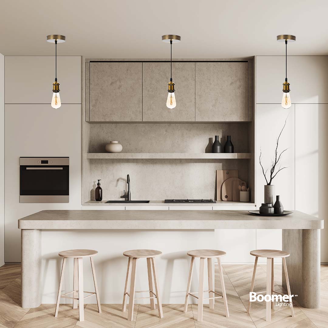 SOCKET COLGANTE DECORATIVO COPPER ARIA PARA FOCO E27 DE 15W