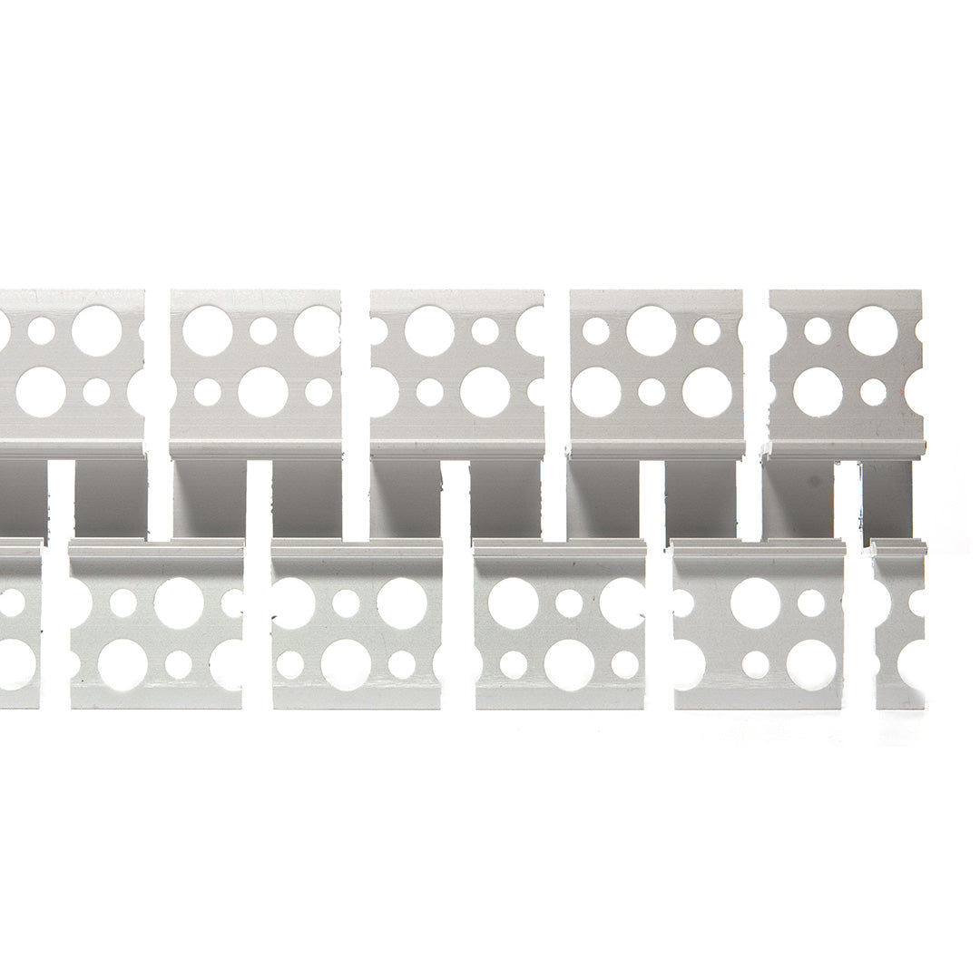 PERFIL HS FLEXIBLE SPINE BLANCO CON DIFUSOR, 2M, AL, IP44