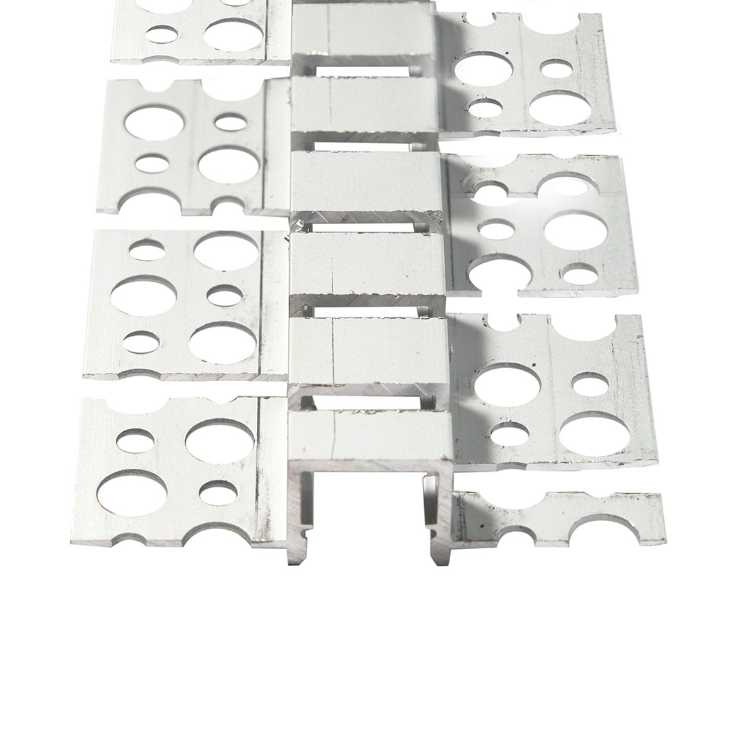 PERFIL HS FLEXIBLE SPINE BLANCO CON DIFUSOR, 2M, AL, IP44