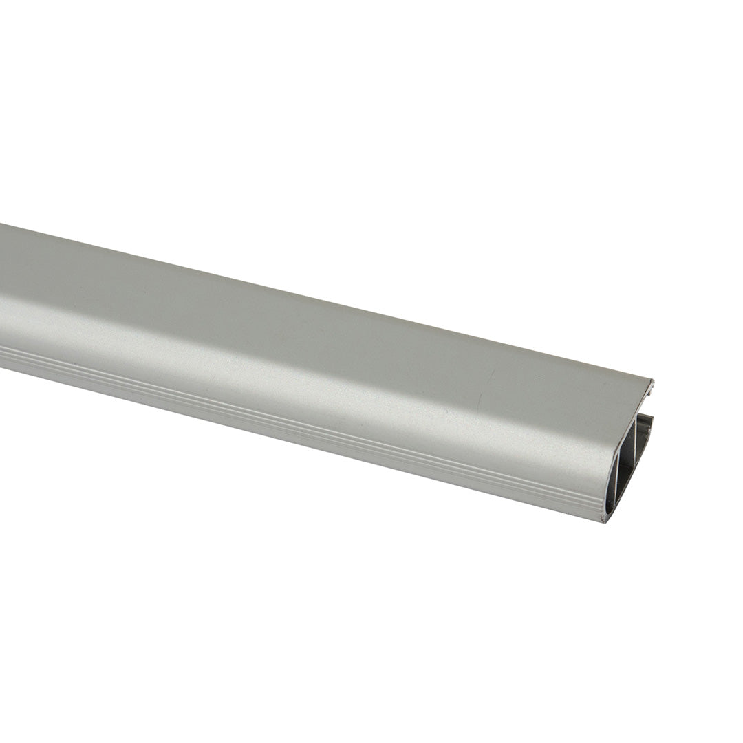 PERFIL DE ALUMINIO PLATA PARA TIRA LED DE 2 METROS IP44