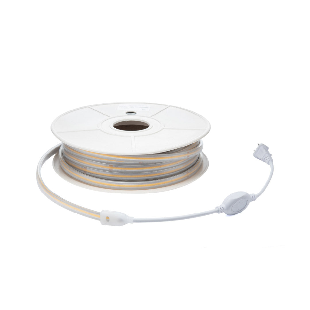 MANGUERA LED STRIPE 25 METROS, CORTE A 25CM, LUZ CÁLIDA, EXT