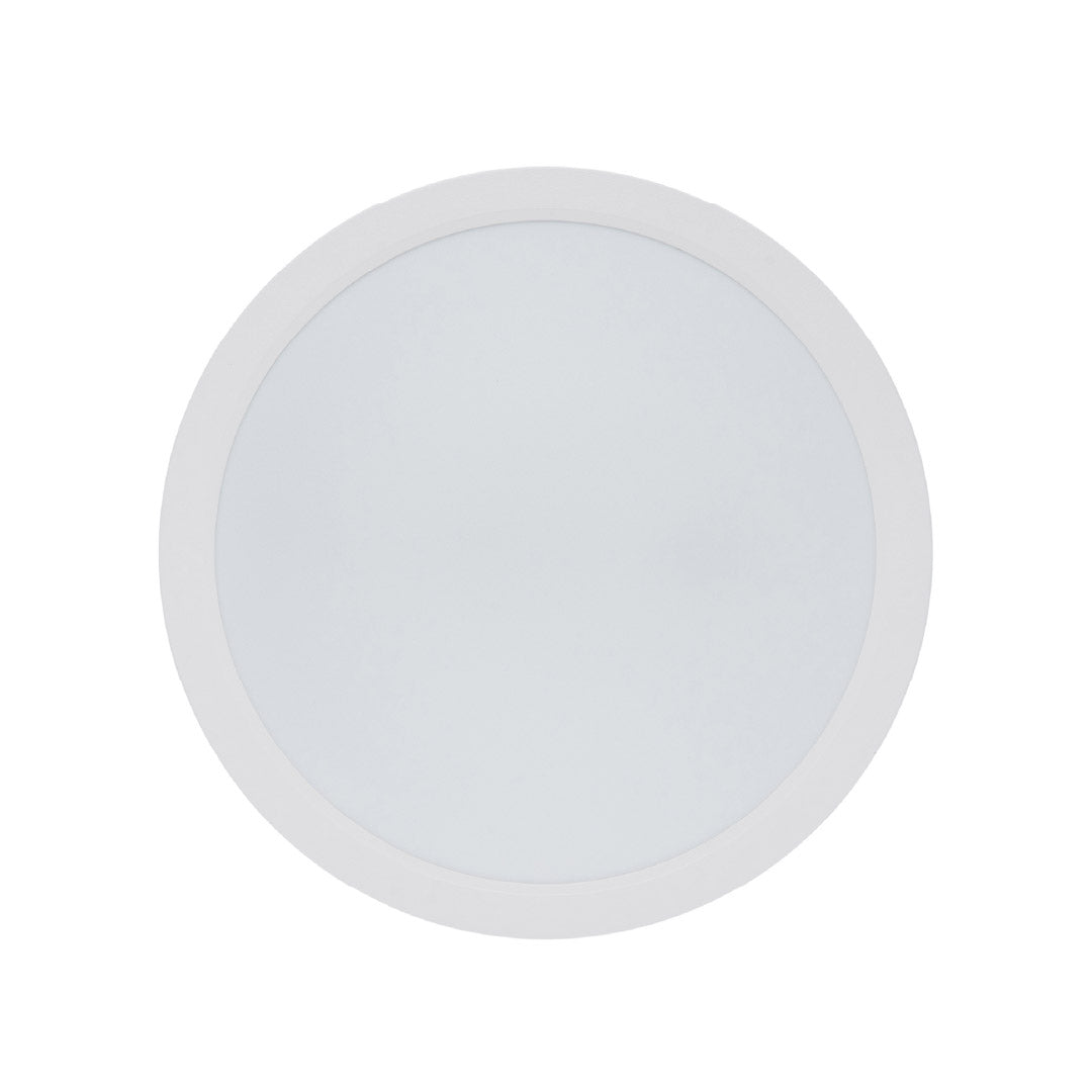 LÁMPARA PANEL LED REDONDOPARA SOBREPONER, 18W, LUZ FRÍA, FE+PC