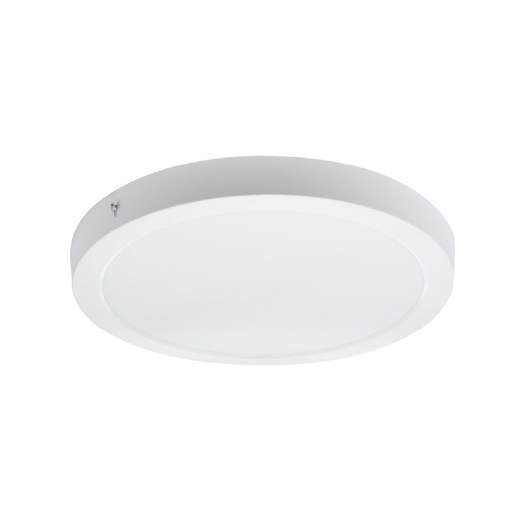 LÁMPARA PANEL LED REDONDO PARA SOBREPONER, 24W, LUZ FRÍA, FE+PC