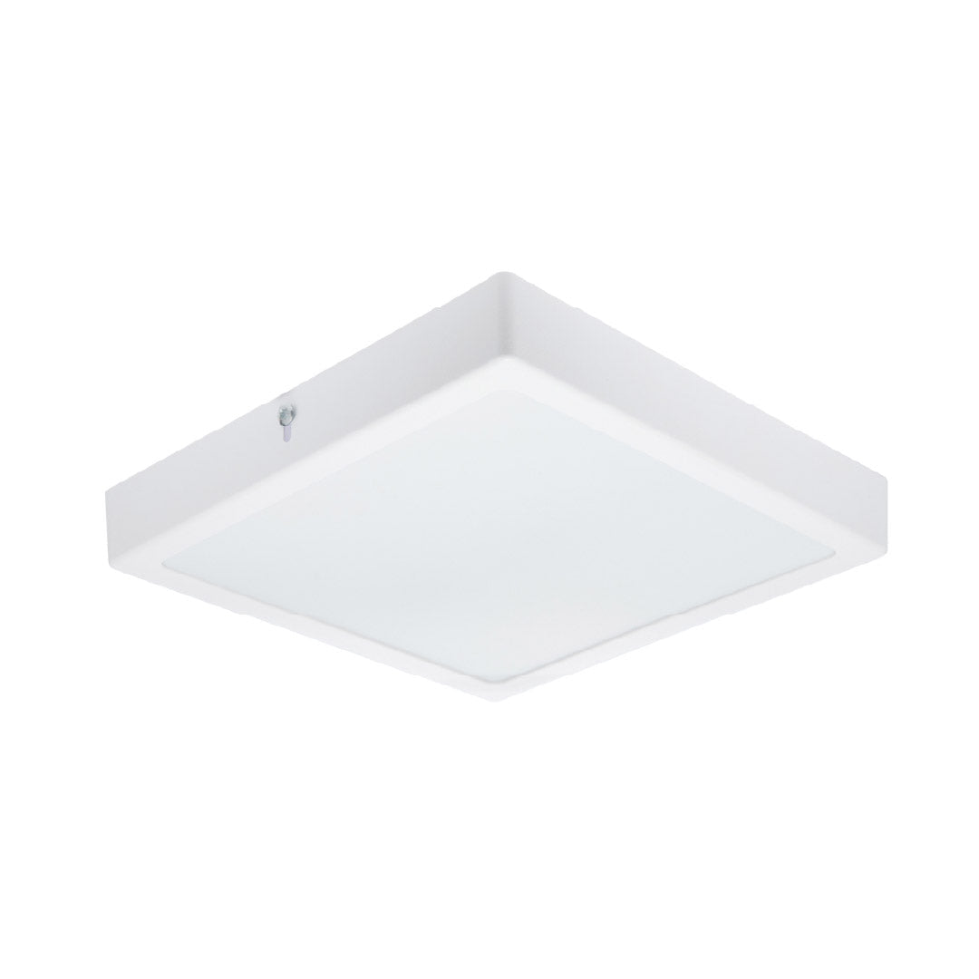 LÁMPARA PANEL LED CUADRADO PARA SOBREPONER, 18W, LUZ FRÍA, FE+PC