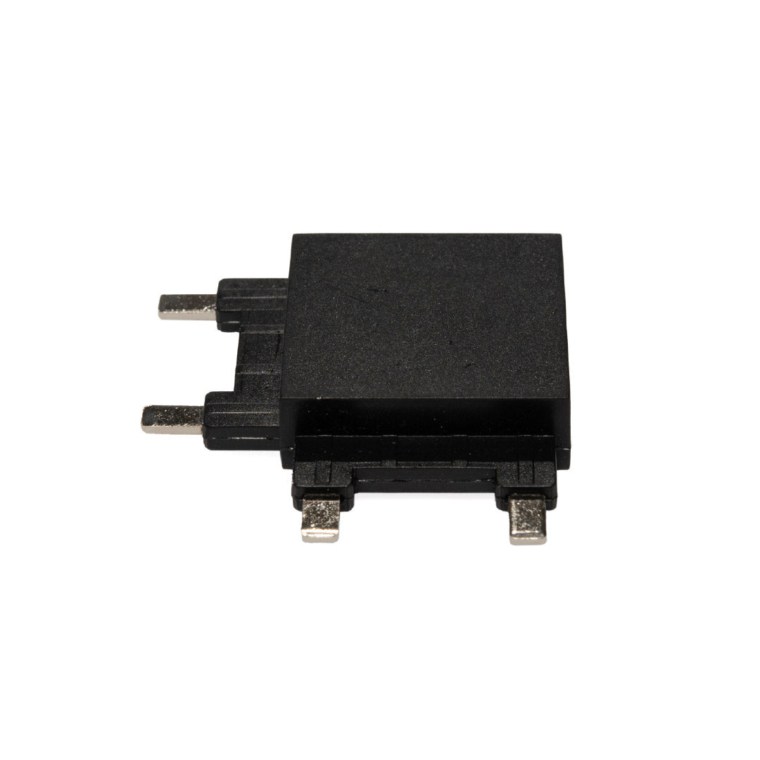 CONECTOR NEGRO PARA RIEL MAGNÉTICO HS-ION, TIPO L