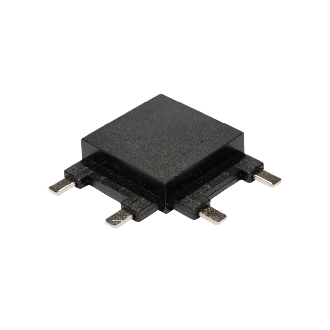 CONECTOR NEGRO PARA RIEL MAGNÉTICO HS-ION, TIPO L