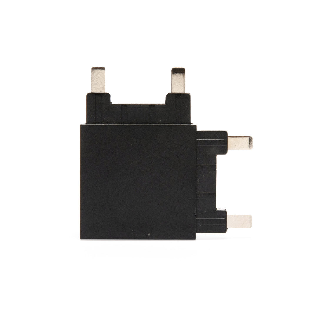 CONECTOR NEGRO PARA RIEL MAGNÉTICO HS-ION, TIPO L