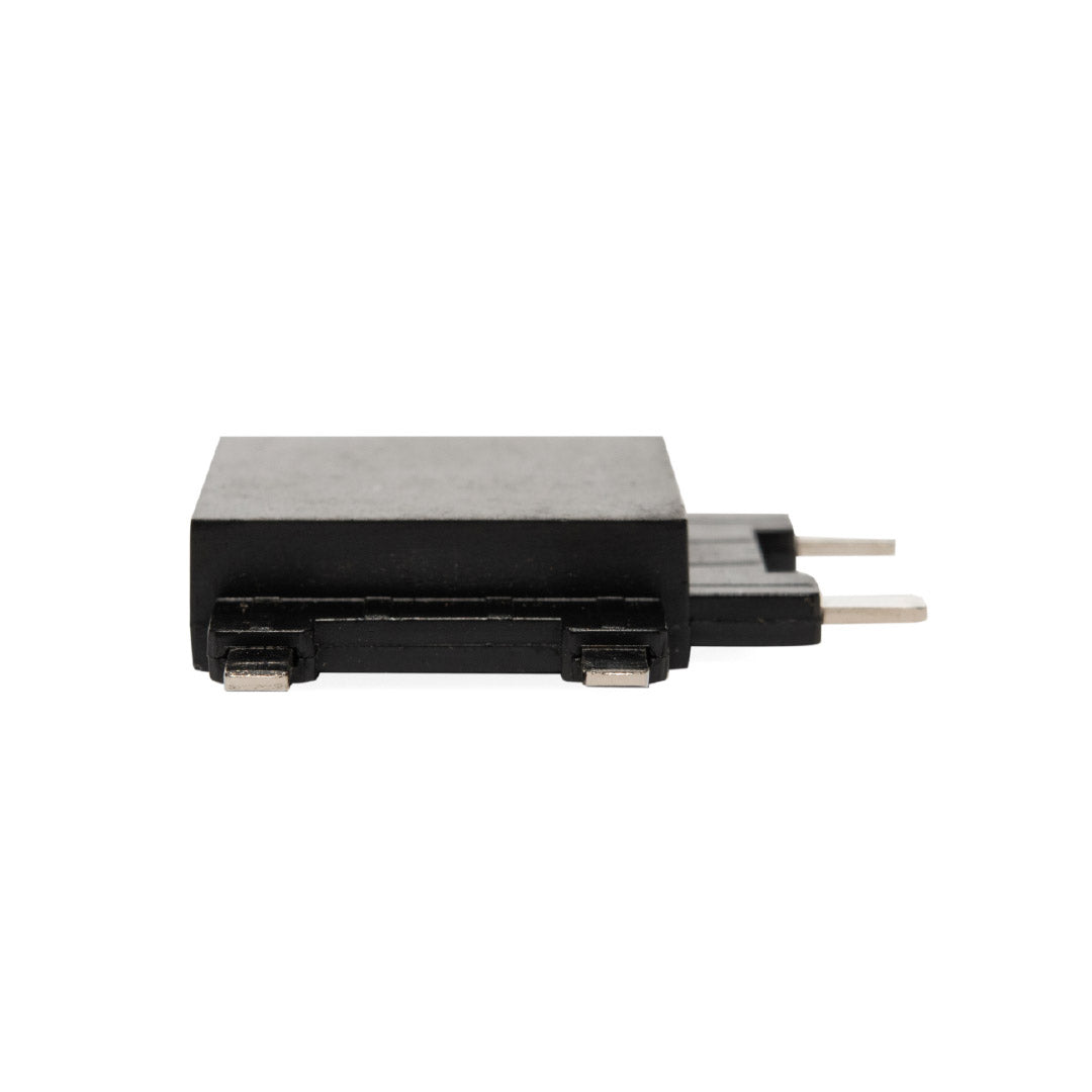 CONECTOR NEGRO PARA RIEL MAGNÉTICO HS-ION, TIPO L