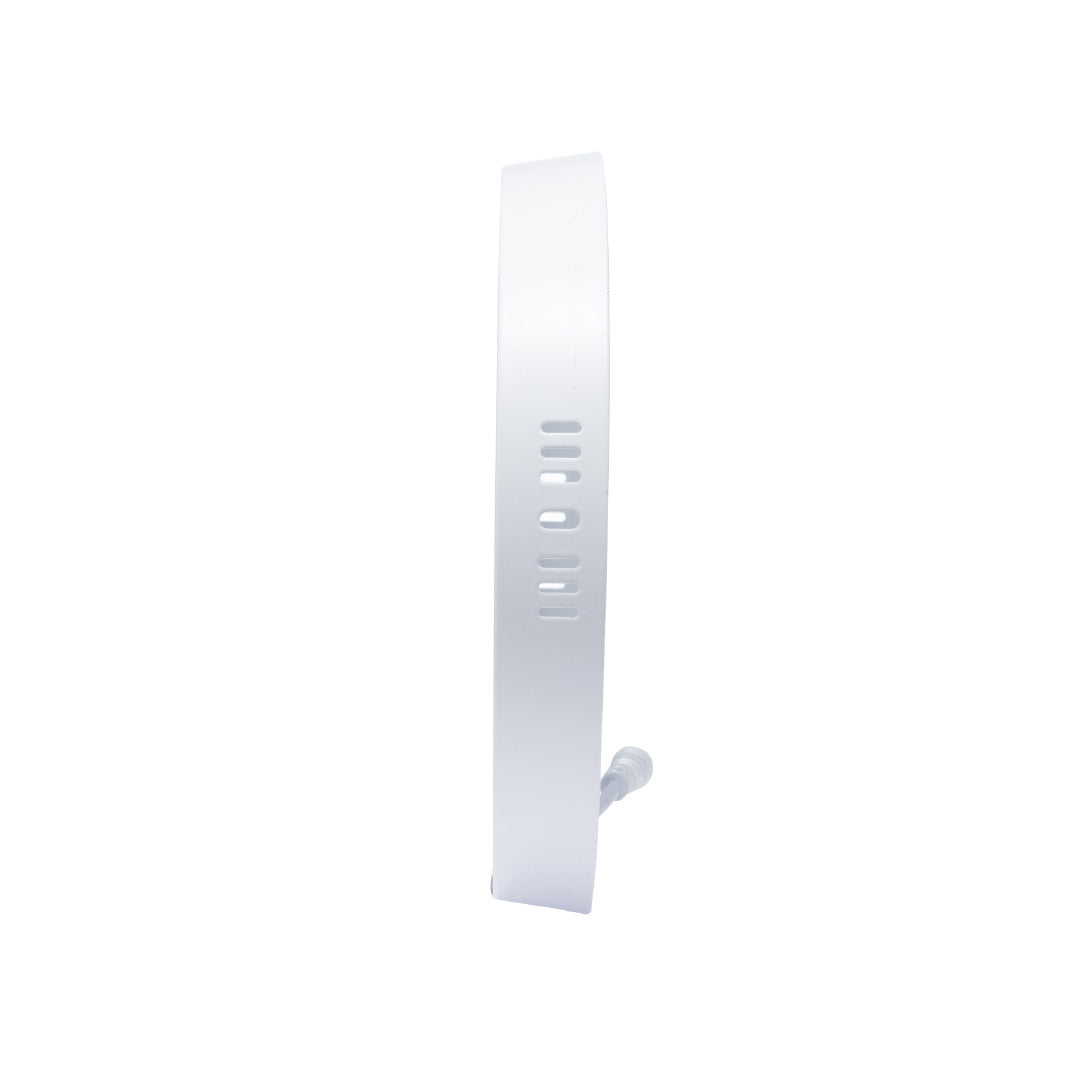 LÁMPARA PANEL LED REDONDO PARA SOBREPONER, 18W, LUZ CÁLIDA