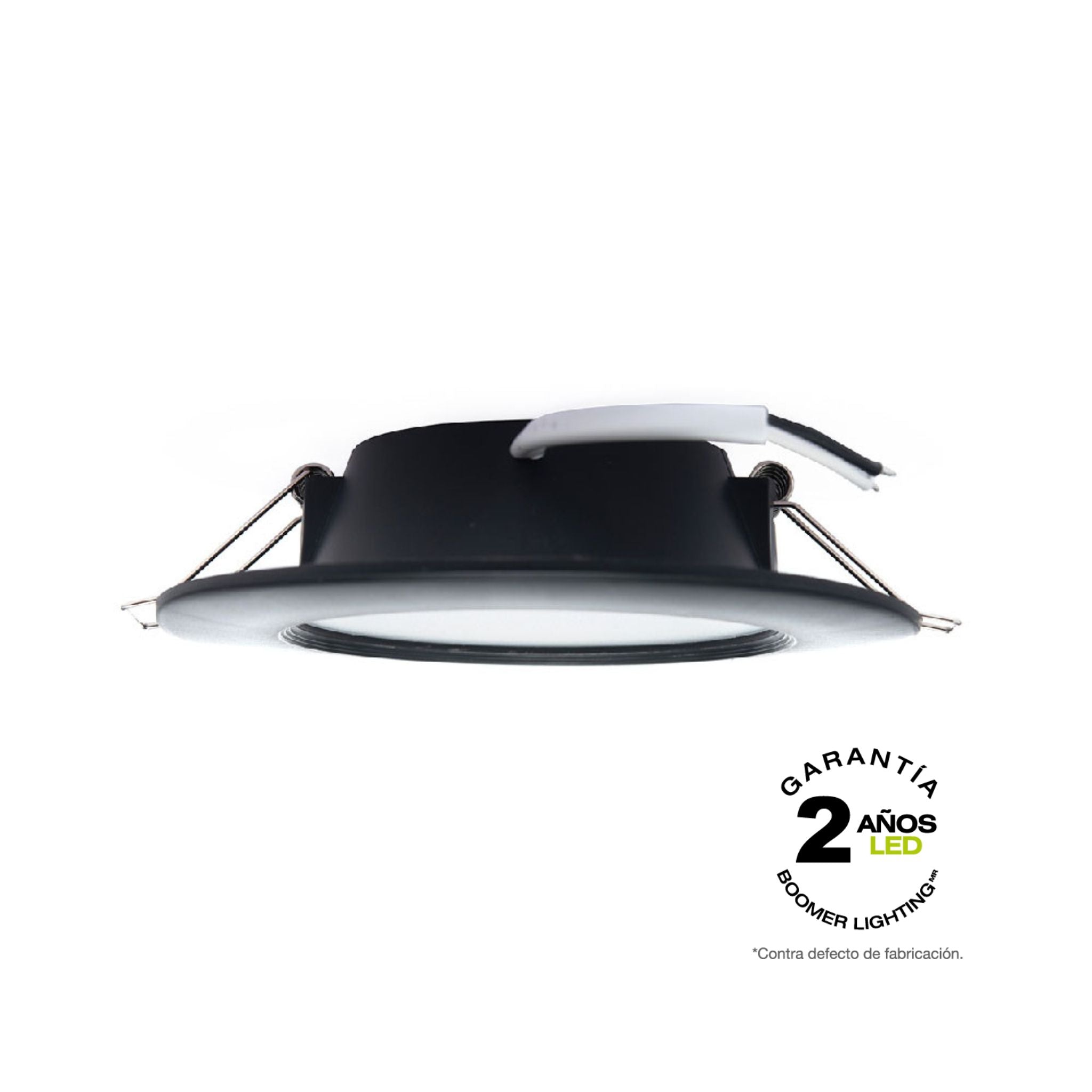 EMPOTRABLE LED NEGRO ATENUABLE DE 10W LUZ NEUTRA 1050 LM