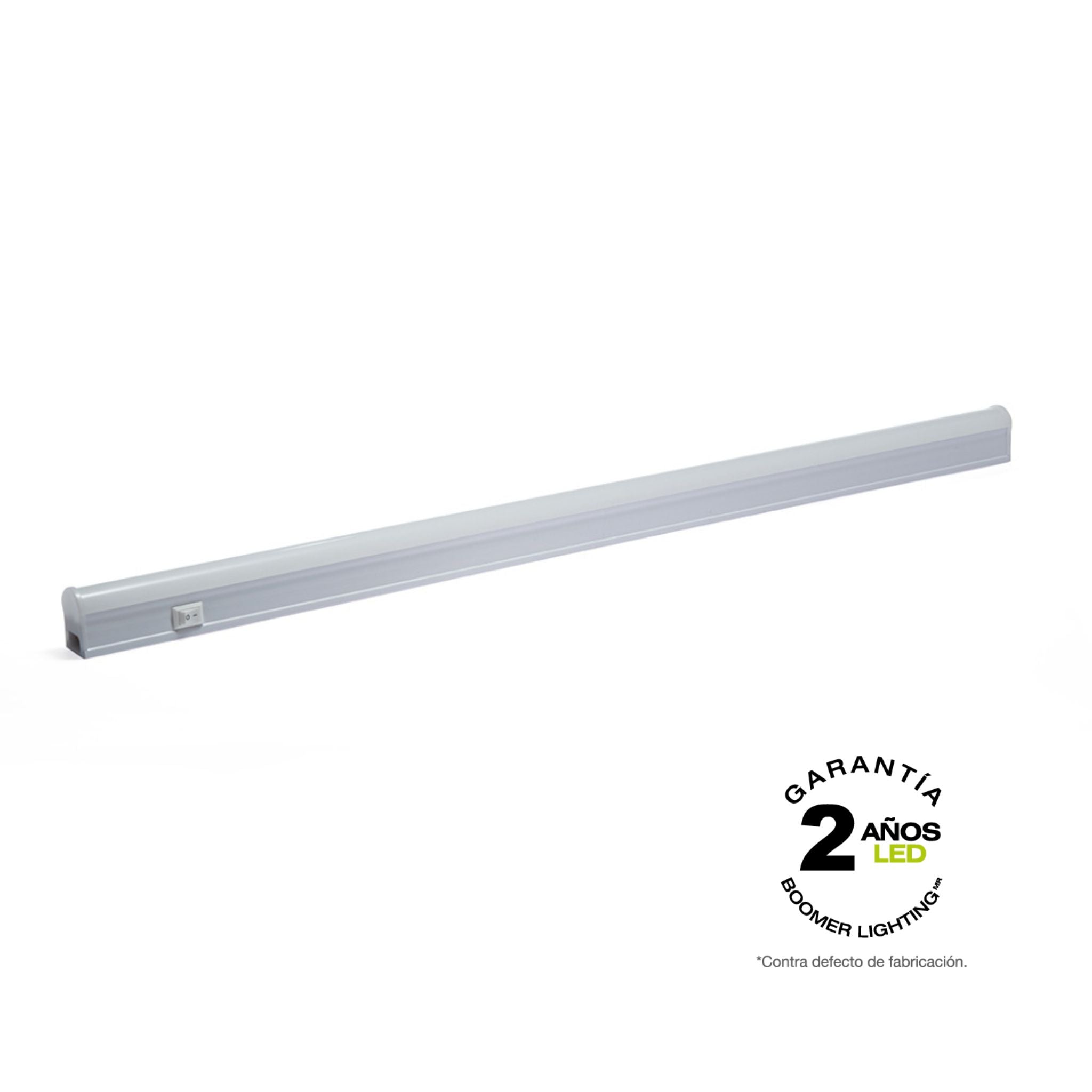 REGLETA INTERCONECTABLE T5 CON APAGADOR 9W, LUZ FRÍA 630 LM