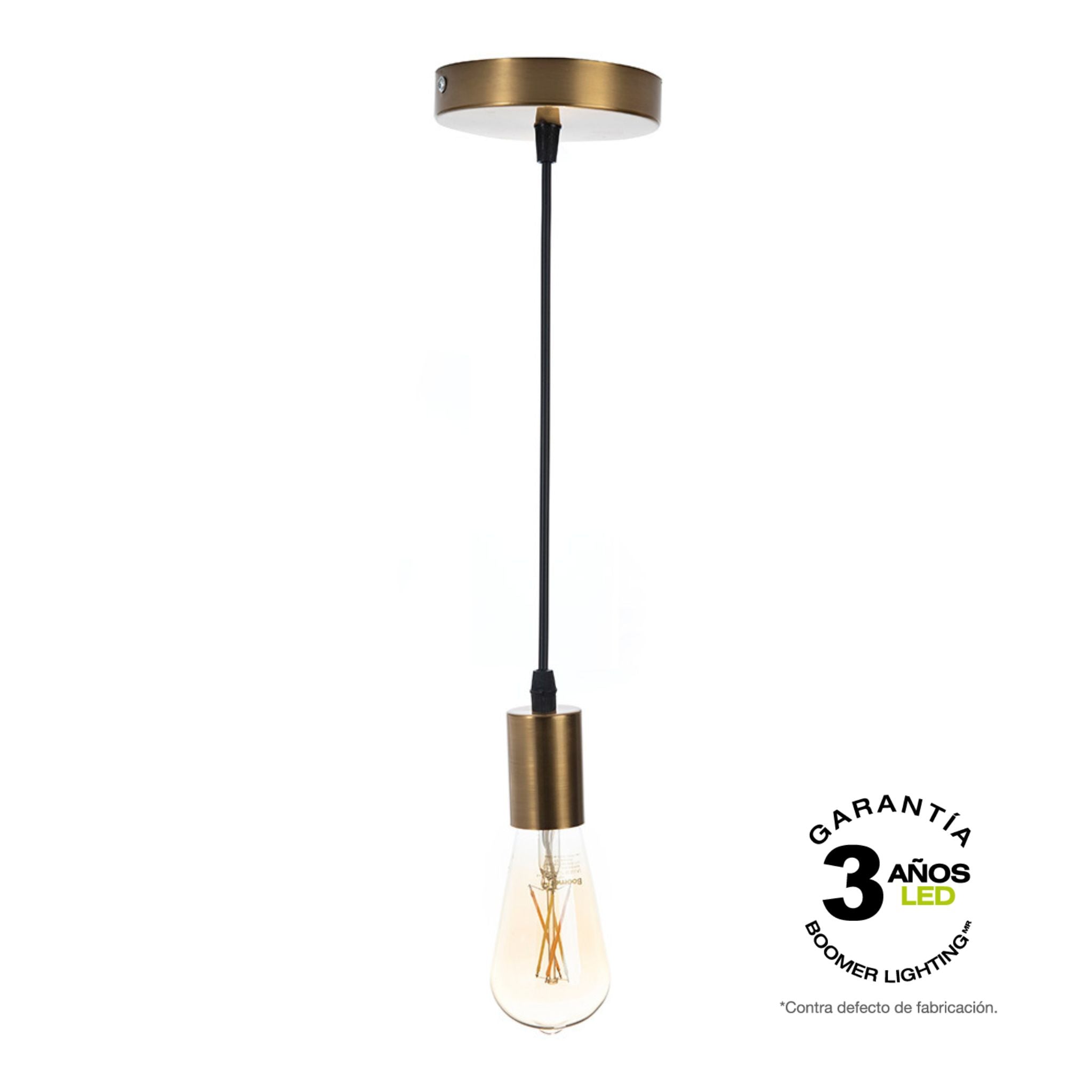 SOCKET COLGANTE DECORATIVO SMOOTH ARIA PARA FOCO E27 15W