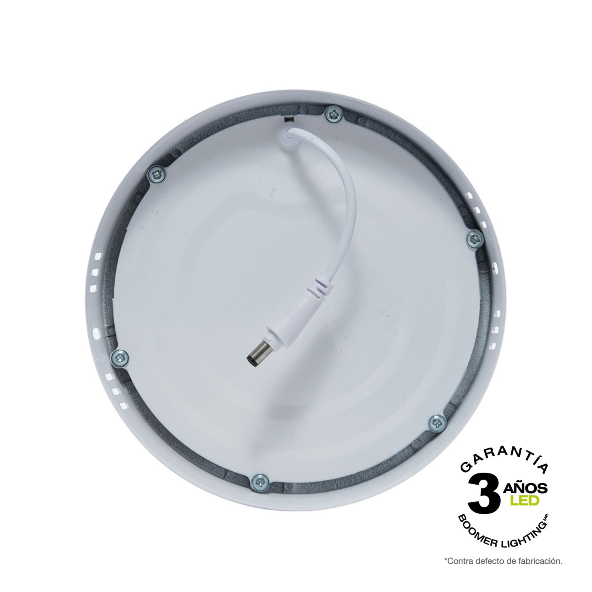 LÁMPARA PANEL LED REDONDO DE SUPERFICIE 12W LUZ FRÍA