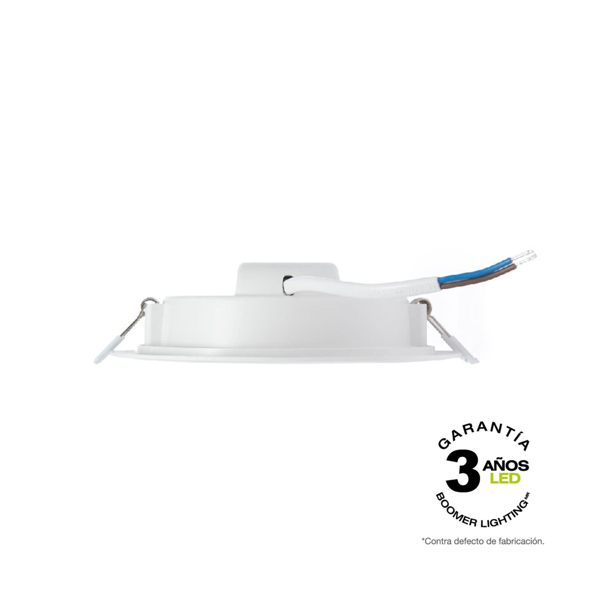 EMPOTRABLE LED BLANCO DE LUZ NEUTRA 10.5W PARA INTERIOR
