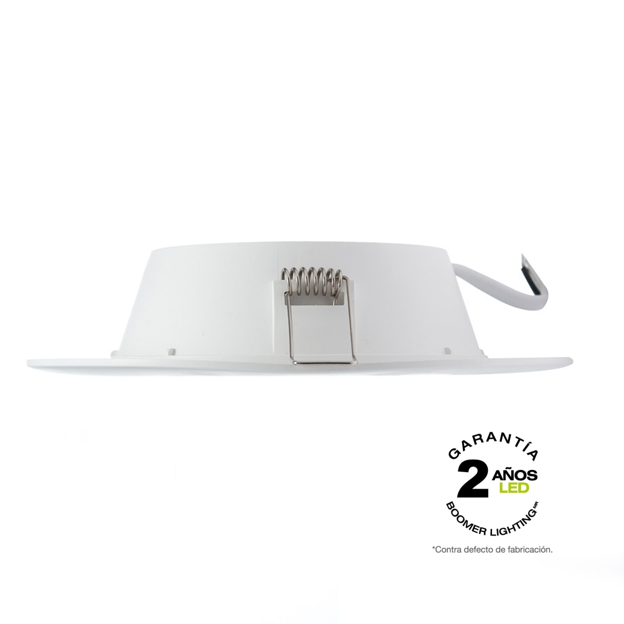 EMPOTRABLE LED BLANCO DE 10.5W PARA BOTE DE LUZ CÁLIDA IP20