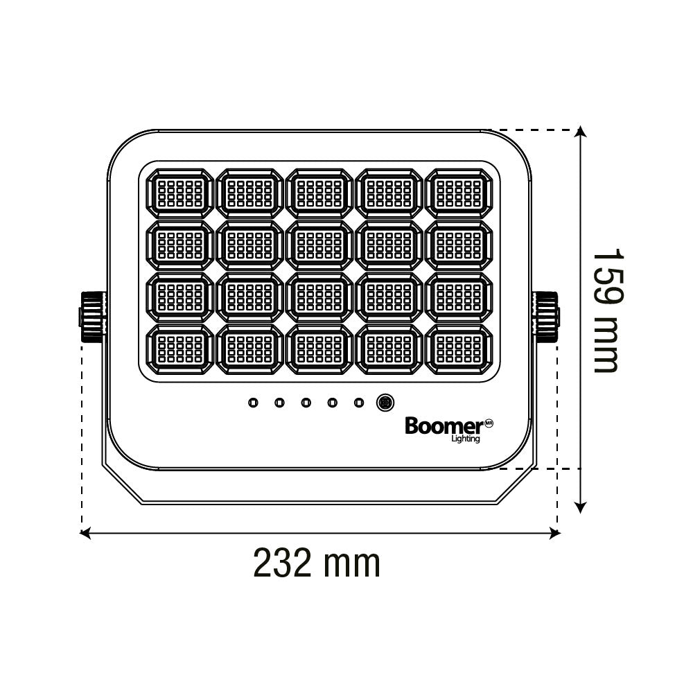 REFLECTOR CON PANEL SOLAR 3CCT, 100W, BLANCOS DINAMICOS, 1100 LM