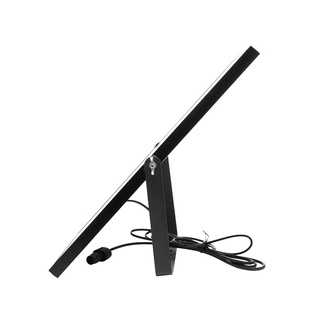 REFLECTOR CON PANEL SOLAR 3CCT, 100W, BLANCOS DINAMICOS, 1100 LM