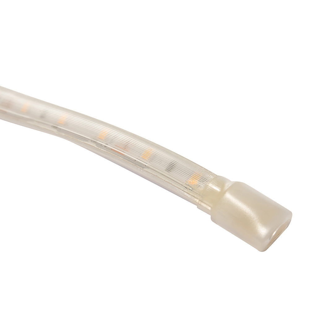 MANGUERA LED CON PANEL SOLAR, LUZ CALIDA, 10 METROS