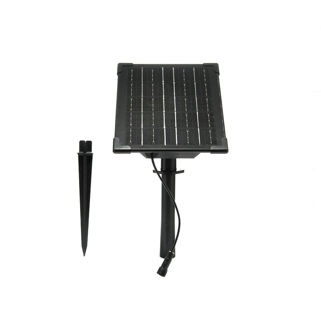 MANGUERA LED CON PANEL SOLAR, LUZ CALIDA, 10 METROS