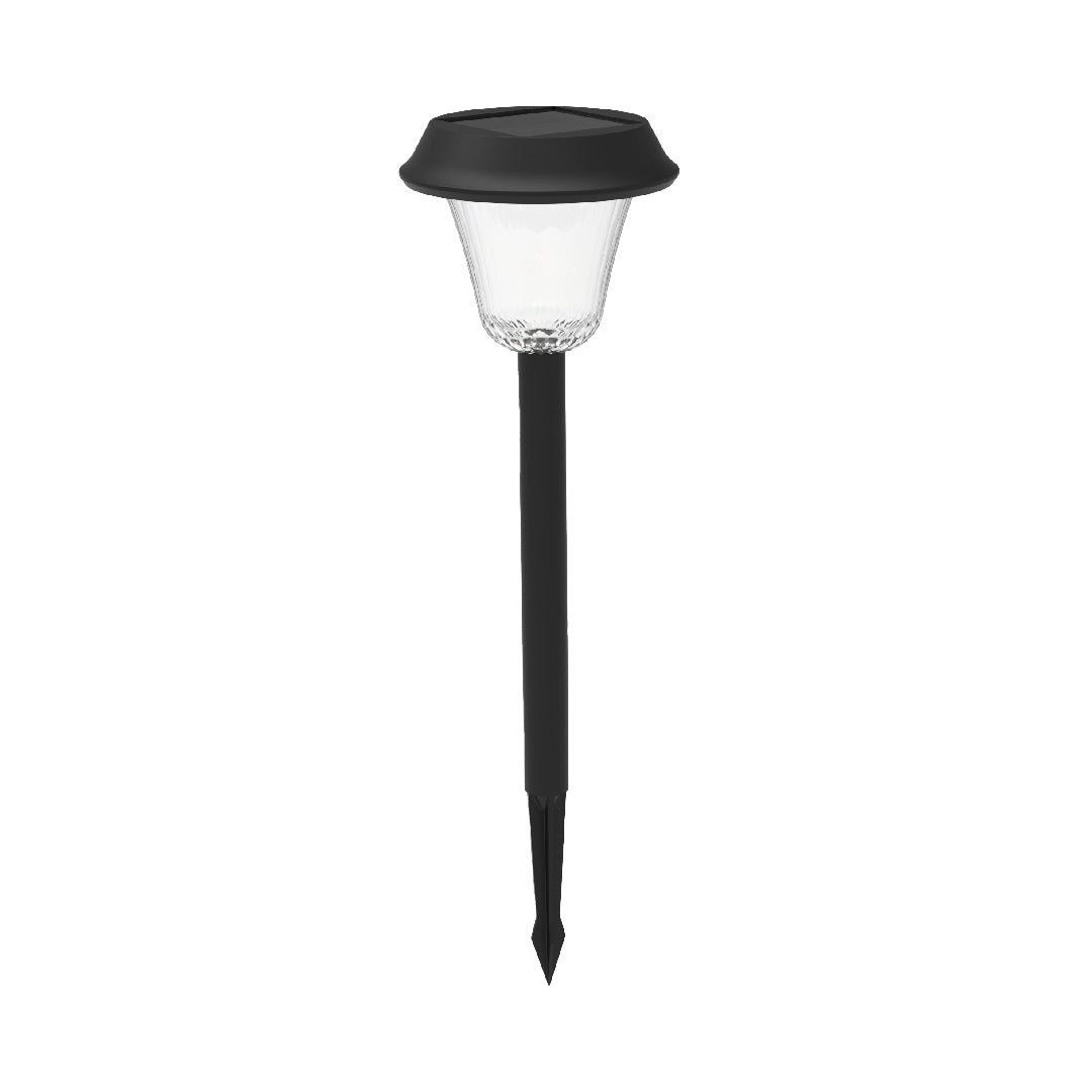LÁMPARA SOLAR LED TIPO ESTACA, LUZ CÁLIDA, PARA JARDÍN, IP65