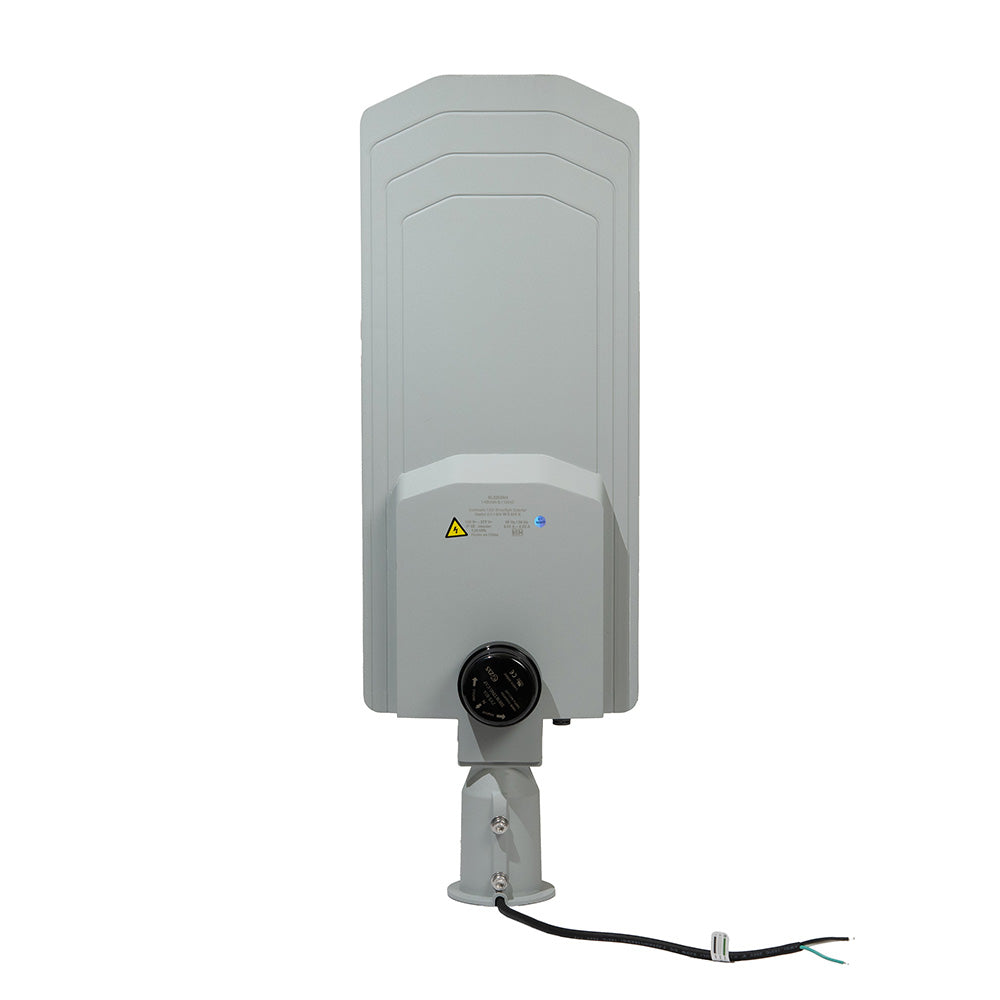 LUMINARIA URBANA CON BASE NEMA 3 PINES 200W LUZ FRÍA IK08