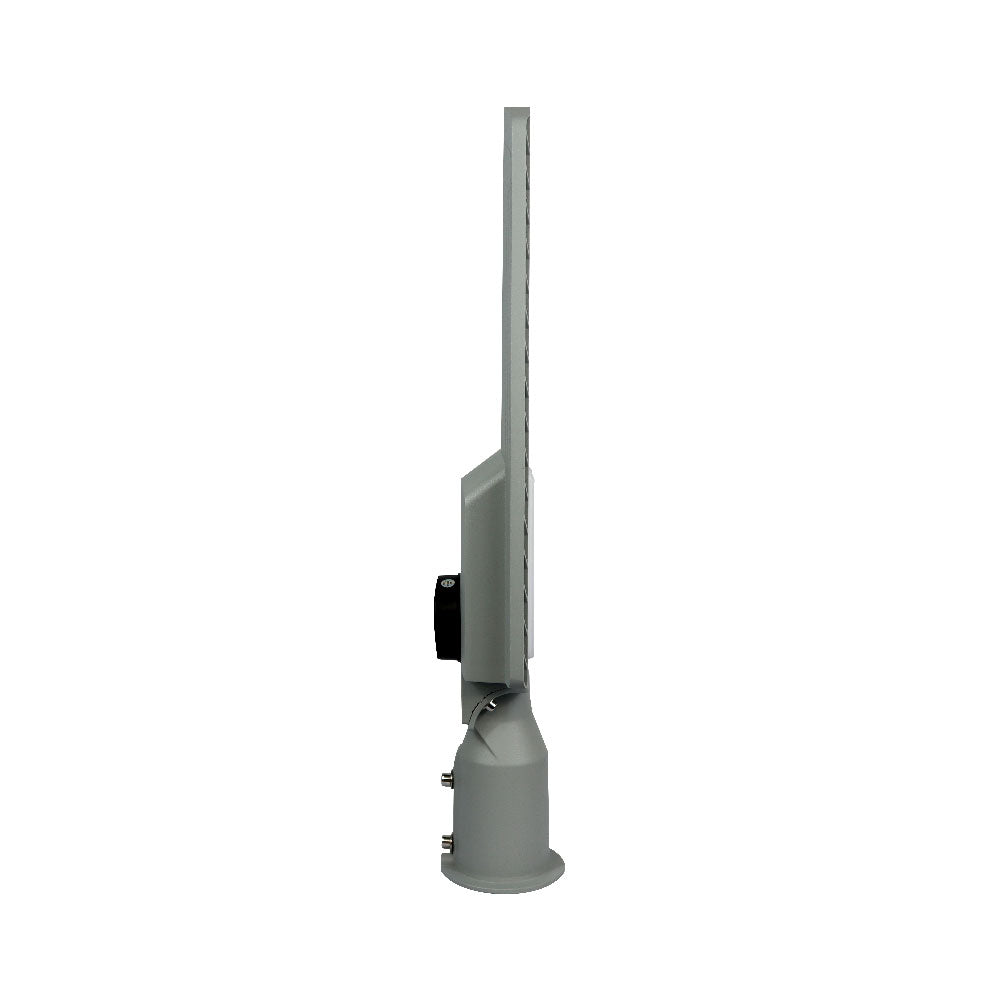 LUMINARIA URBANA CON BASE NEMA 3 PINES 50W LUZ FRÍA, IK08