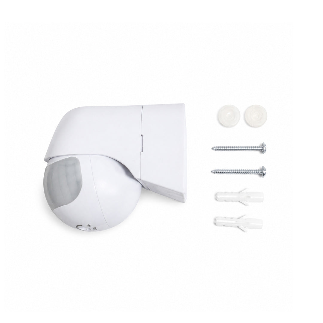 SENSOR DE MOVIMIENTO PIR PARA PARED 200W 180 GRADOS
