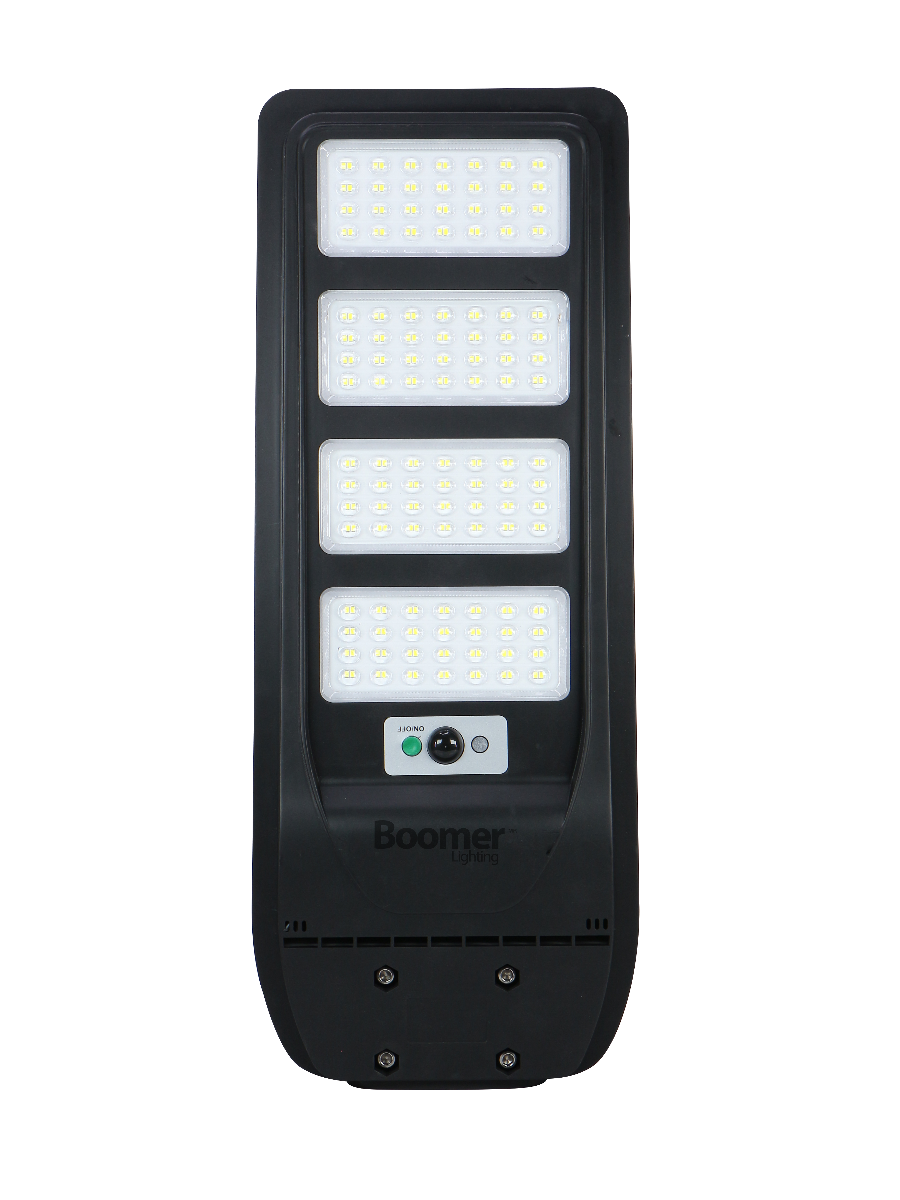 LUMINARIA EXTERIOR CON PANEL SOLAR ALL IN ONE, 200W, LUZ FRÍA