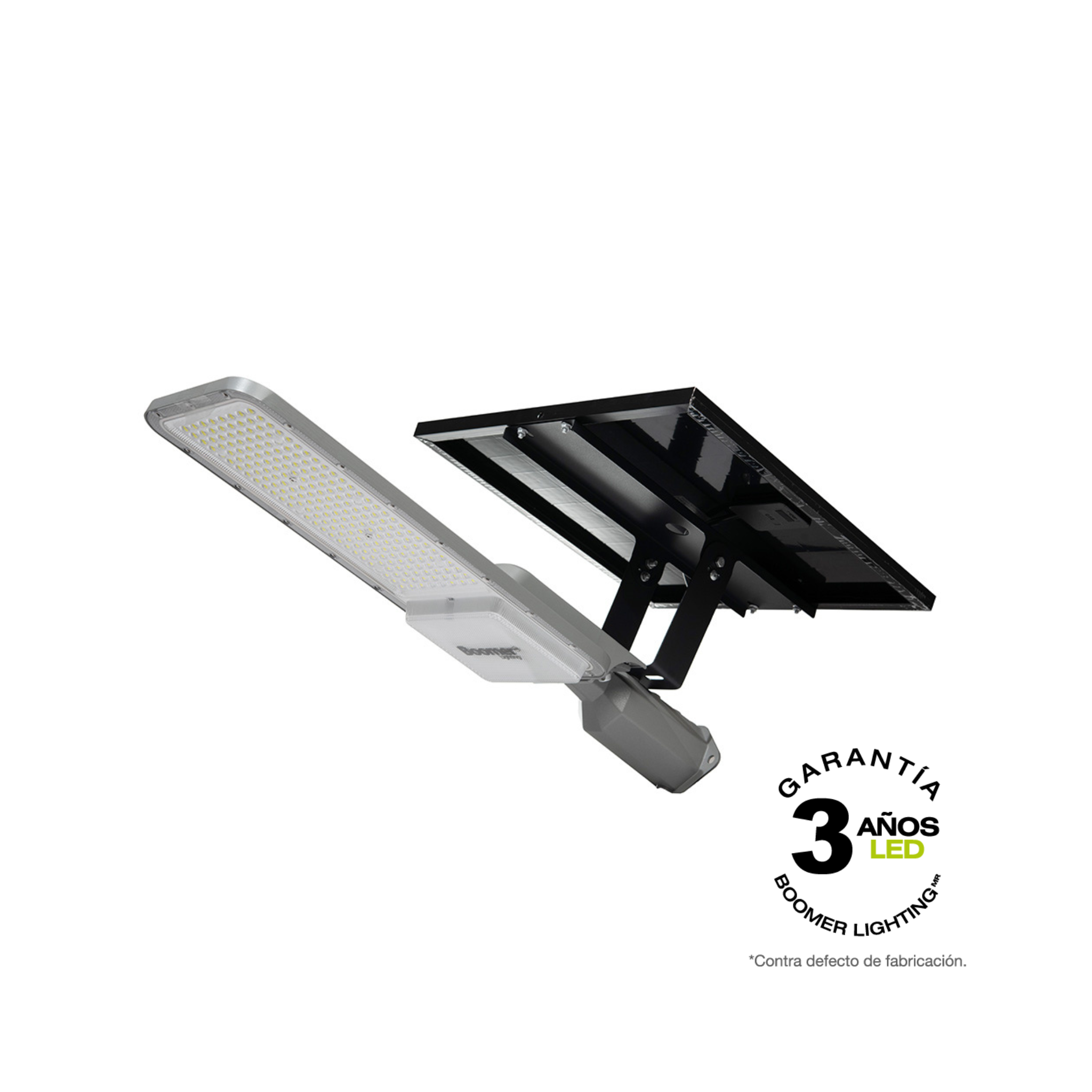 REFLECTOR SOLAR LED EXTERIOR REGULUS 100W LUZ FRÍA 6500K IP65 CON CONTROL