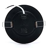 EMPOTRABLE NEGRO 10.5W, LUZ NEUTRA IP20 BOTE INTEGRAL 1050LM