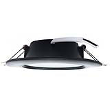 EMPOTRABLE NEGRO 10.5W, LUZ NEUTRA IP20 BOTE INTEGRAL 1050LM