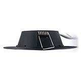 EMPOTRABLE NEGRO 6W, LUZ FRÍA, IP20, BOTE CHICO, 600LM