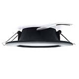 EMPOTRABLE NEGRO 6W, LUZ FRÍA, IP20, BOTE CHICO, 600LM
