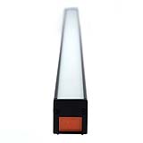 LUMINARIO HS-ION FLOOD LIGHT NEGRO -600MM 24W 4000K, 1150LM