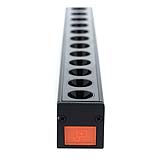 LUMINARIO HS-ION GRILLE LIGHT NEGRO, 12W 3000K, 1080LM