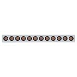 LUMINARIO HS-ION GRILLE LIGHT BLANCO, 12W 3000K, 1080LM