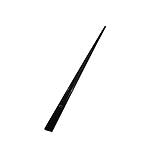 RIEL MAGNÉTICO SOBREPONER HS-ION ULTRA THIN NEGRO, 2 METROS