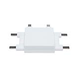 CONECTOR BLANCO PARA RIEL MAGNÉTICO HS-ION, TIPO T