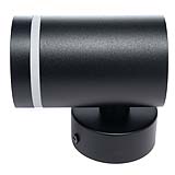 ARBOTANTE PARA PARED REFLEX NEGRO, 6.5W, BASE GU10(x1) INT