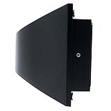 ARBOTANTE PARA PARED BX NEGRO 6W, LUZ CÁLIDA 720LM, EXTERIOR