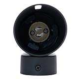 ARBOTANTE PARA PARED TORCH NEGRO, 6.5W, BASE GU10, INTERIOR