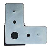 CONECTOR NEGRO PARA RIEL HS, TIPO L