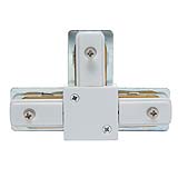 CONECTOR BLANCO PARA RIEL HS, TIPO T
